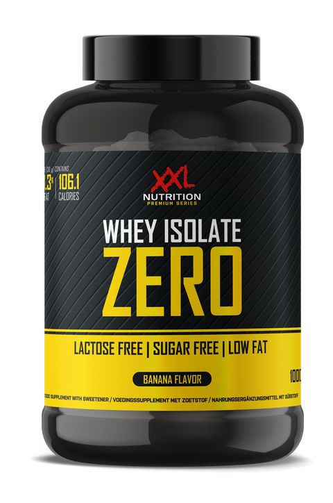 Whey Isolate Zéro Lactose Zéro Sucre