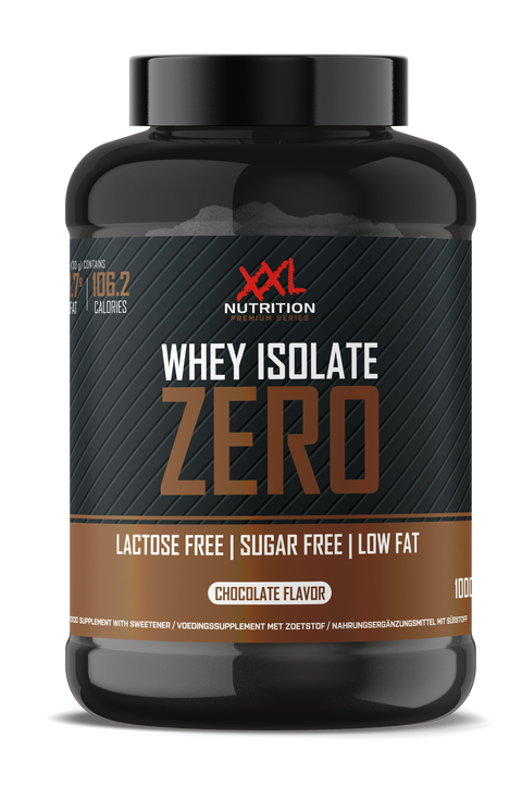 Whey Isolate Zéro Lactose Zéro Sucre