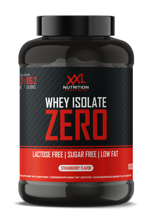 Whey Isolate Zéro Lactose Zéro Sucre