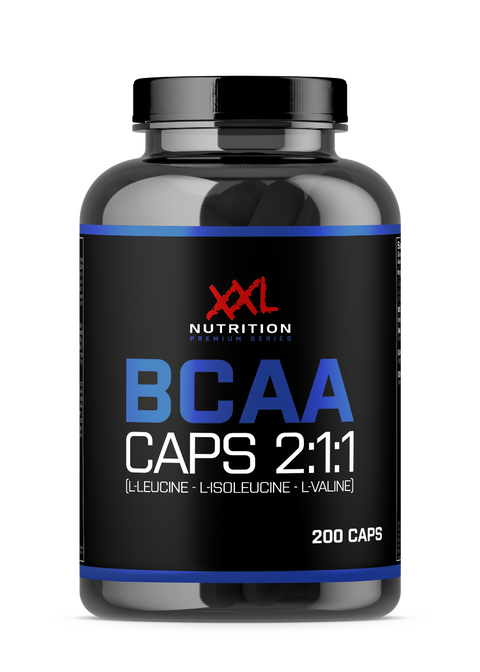 BCAA Caps - 1000 mg - 200 gélules