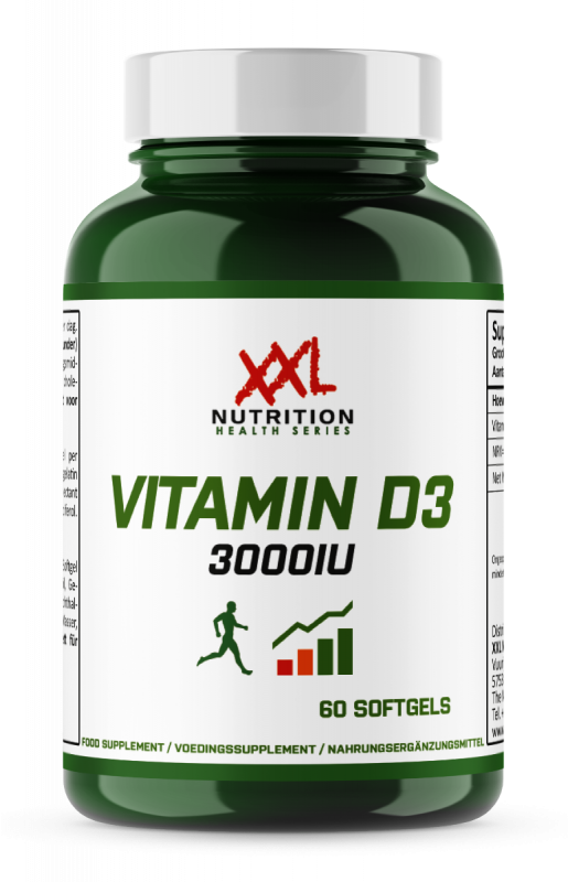 Super Vitamine D3 Haute Dose - 300 Gélules à 10000 UI - Musculation & Désintoxication
