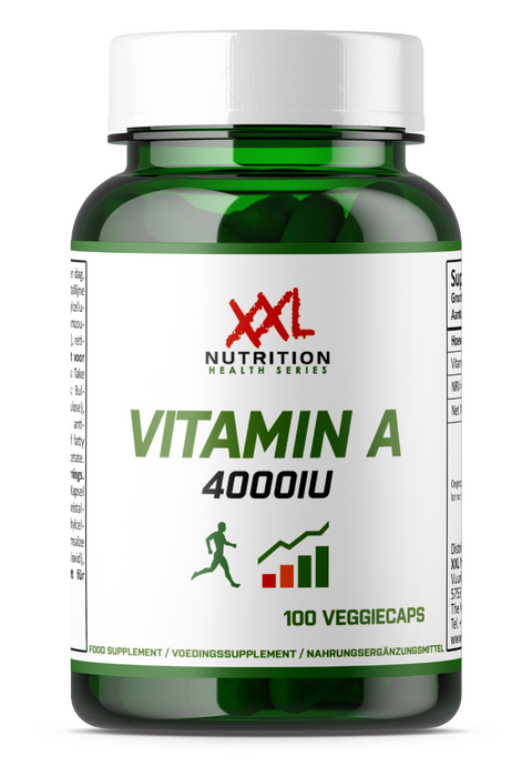 Vitamine A 4000 IU - 100 gélules végétales
