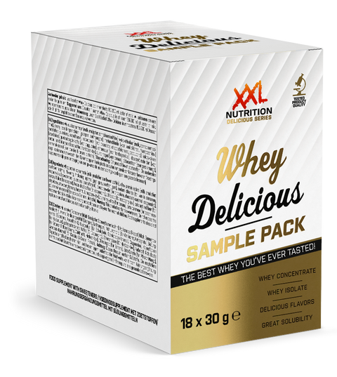 Whey Delicious pack d'échantillons